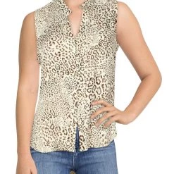 Cheap 🎉 Velvet Heart Rianne 👩 Womens Button Front Hi Low Shell ✔️