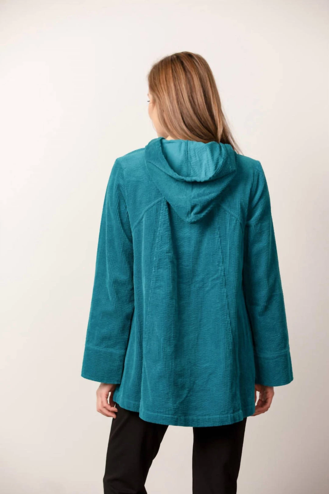 Budget 🎉 Habitat 👩 women Cozy Cord Jacket - 45123 in Teal 🥰 2 Budget 🎉 Habitat 👩 women Cozy Cord Jacket - 45123 in Teal 🥰 - Image 2