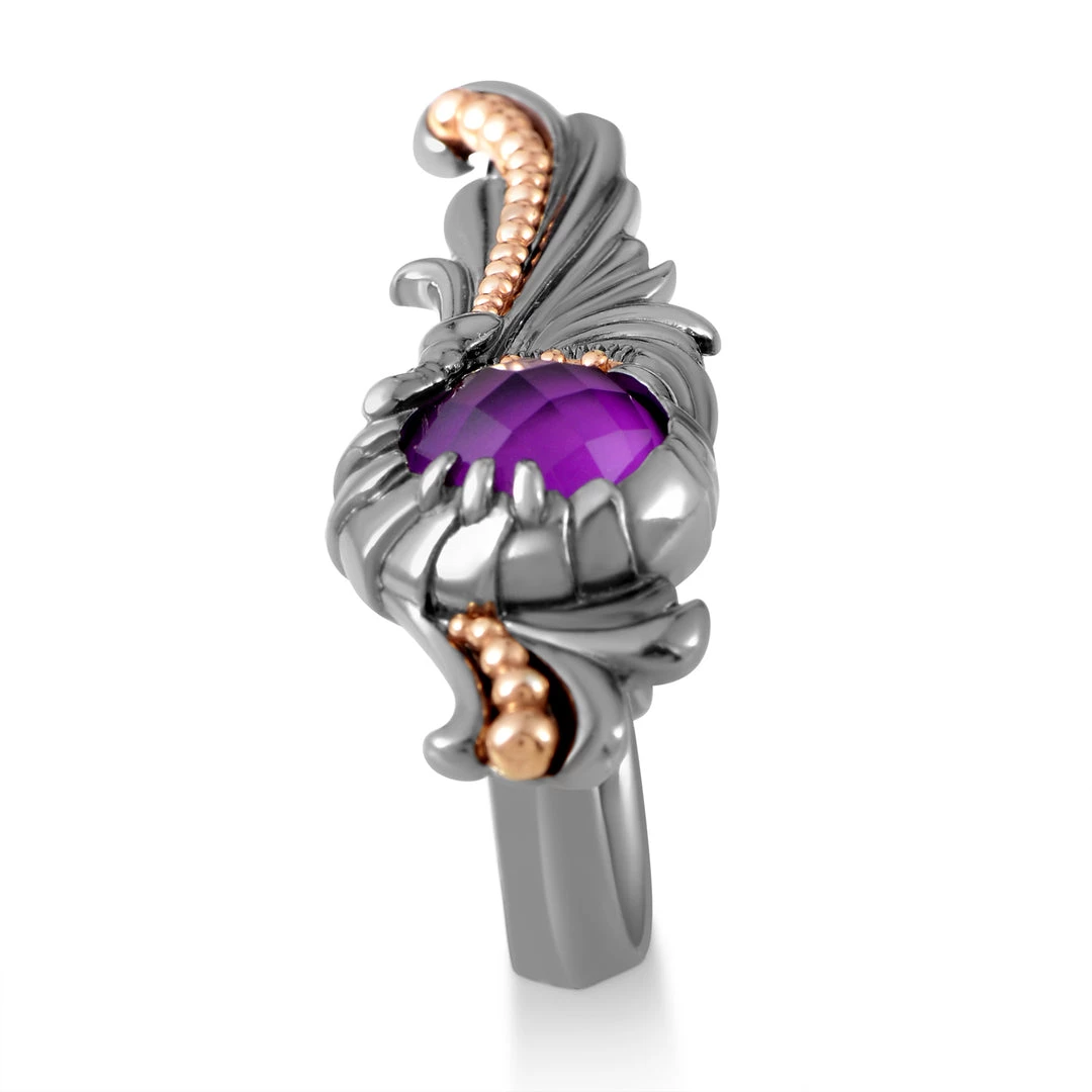 Wholesale โจ women Stephen Webster Jewels Verne Sterling Silver Sugilite & Quartz Two-Finger Ring ๐ 3 Wholesale โจ women Stephen Webster Jewels Verne Sterling Silver Sugilite & Quartz Two-Finger Ring ๐ - Image 3