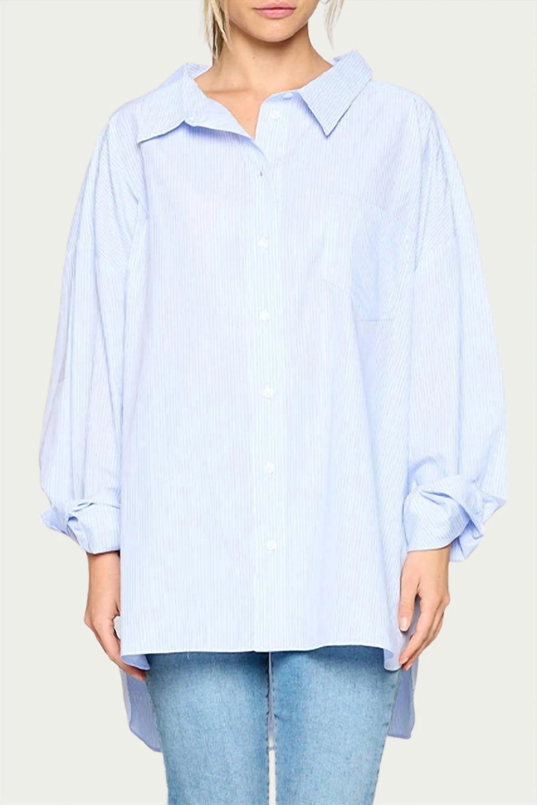 Deals π₯ Fore π© women Striped Boyfriend Cotton-Poplin π Shirt in Blue Stripe 𧨠1 Deals π₯ Fore π© women Striped Boyfriend Cotton-Poplin π Shirt in Blue Stripe π§¨