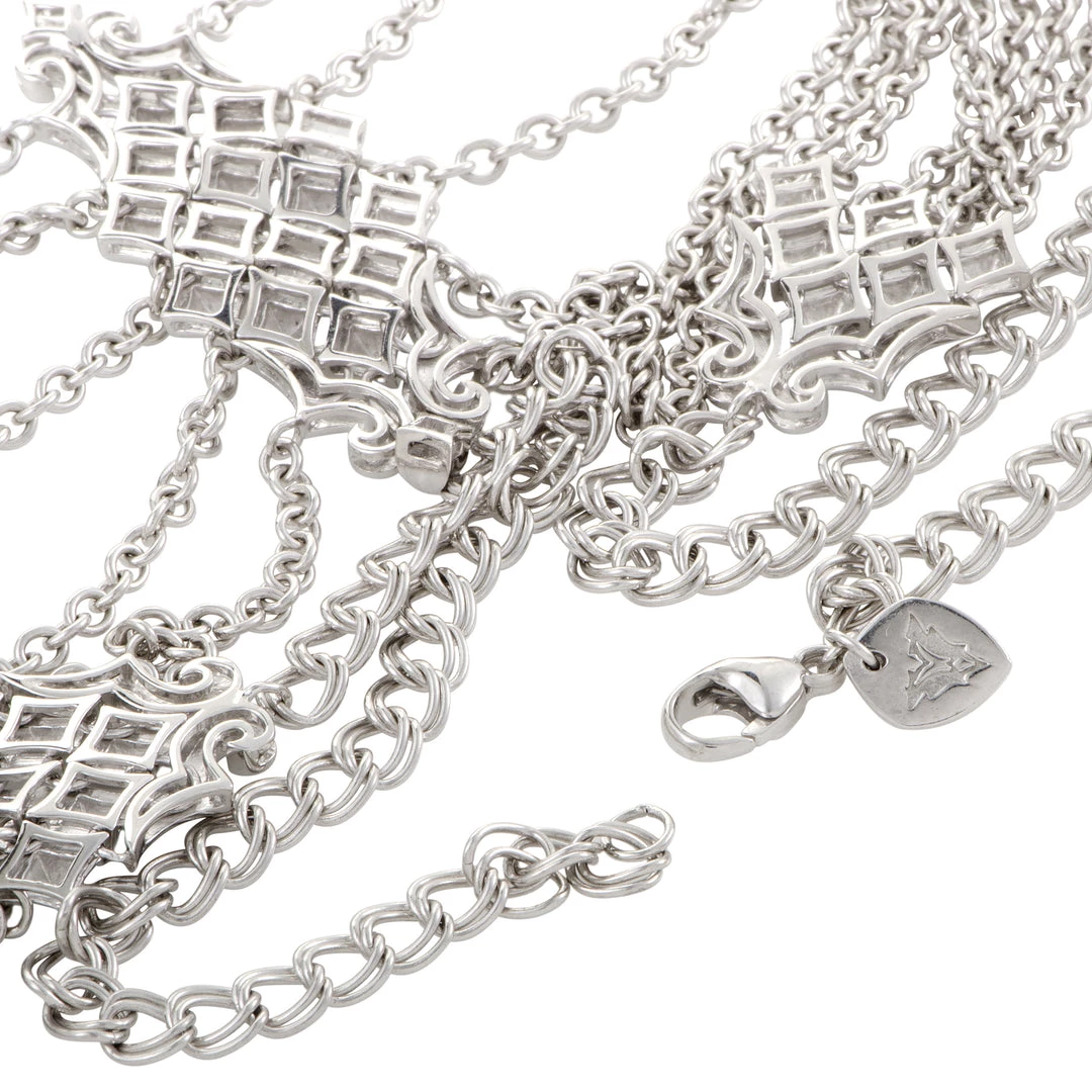 Discount 🛒 Stephen Webster Superstud 👩 Womens Silver Draping Chains Necklace 🌟 3 Discount 🛒 Stephen Webster Superstud 👩 Womens Silver Draping Chains Necklace 🌟 - Image 3