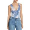 Best deal ⭐ Fore 👩 Womens Tie-Dye Plunge Bodysuit 🥰