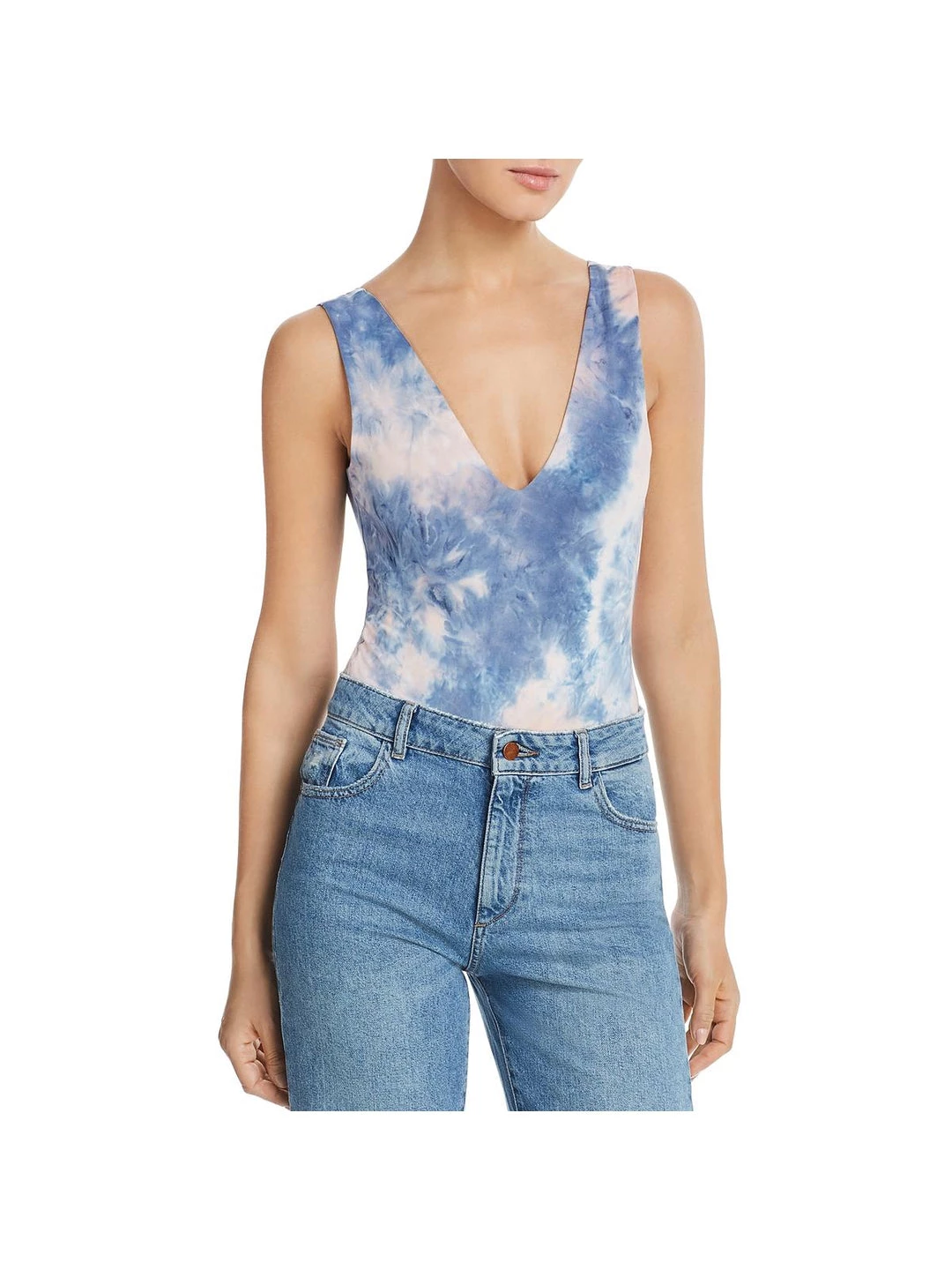 Best deal ⭐ Fore 👩 Womens Tie-Dye Plunge Bodysuit 🥰 1 Best deal ⭐ Fore 👩 Womens Tie-Dye Plunge Bodysuit 🥰