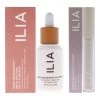 Best Pirce ❤️ Super Serum Skin Tint Foundation SPF 40 - ST11 Matira and Natural Brightening Eye Primer - On and On Kit by ILIA Beauty for 👩 Women - 2 Pc Kit 1oz Foundation, 0.14oz Natural Brightening Eye Primer - On and On ❤️