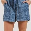 Best Sale 🥰 Velvet Heart 👩 women Lyra Pull On Short in Aztec ❤️