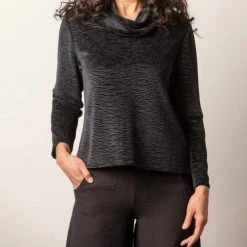 Outlet 🌟 Habitat 👩 women Crinkle Velvet Cowl - 54939 in Black 🎉