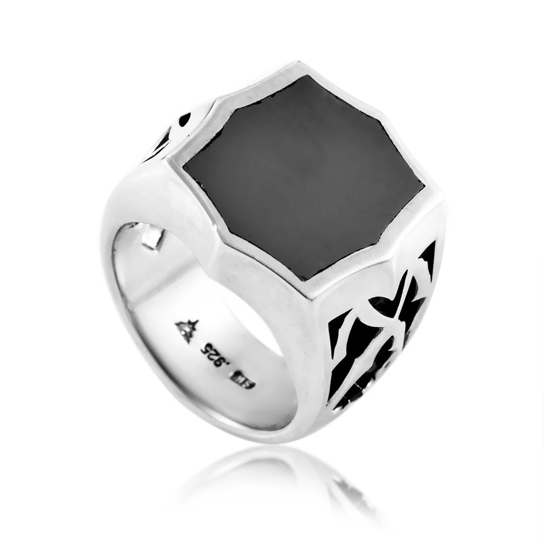 Best deal โค๏ธ women Stephen Webster Men's Sterling Silver Hematite Signet Ring 3008834 ๐ฏ 1 Best deal โค๏ธ women Stephen Webster Men's Sterling Silver Hematite Signet Ring 3008834 ๐ฏ