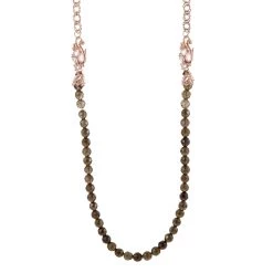 Cheapest โจ women Stephen Webster Pop Superstud Rose Gold Plated Silver and Quartz Beaded Necklace ๐