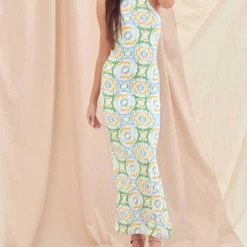 Hot Sale 👍 Fore 👩 women Spanish Tile 👗 Dress in Multi 🌟 -Deals ILIA Beauty Store 5cd79f7c4cdb4b9785b7005a5edef600 1080x