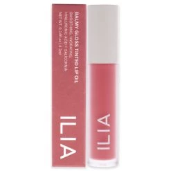 Hot Sale 😀 Balmy Gloss Tinted Lip Oil - Petals by ILIA Beauty for 👩 Women - 0.14 oz Lip Oil 🤩