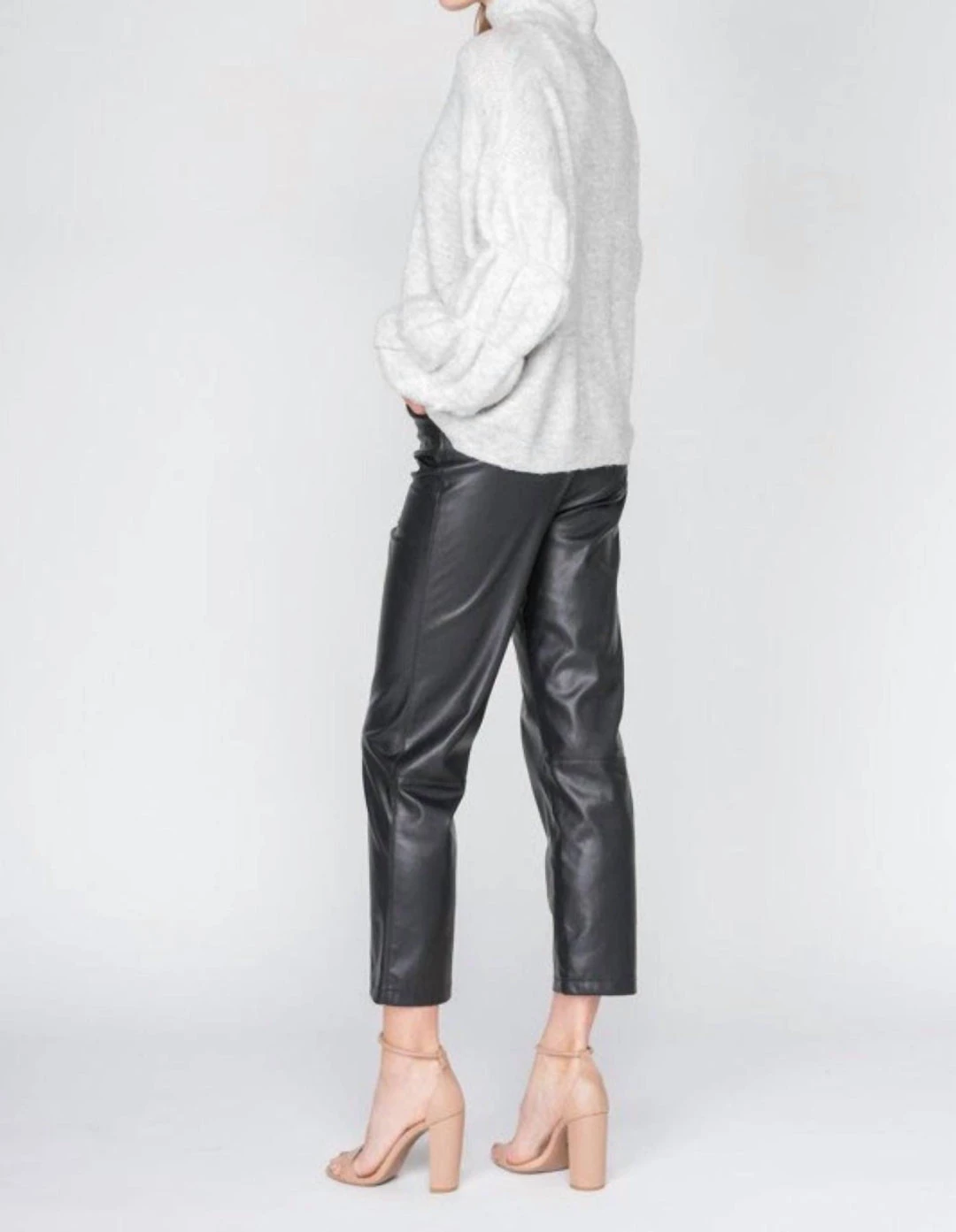 Top 10 🔔 Fore 👩 women Oversized Bubble Sleeve Sweater in Heather Grey 🎉 2 Top 10 🔔 Fore 👩 women Oversized Bubble Sleeve Sweater in Heather Grey 🎉 - Image 2