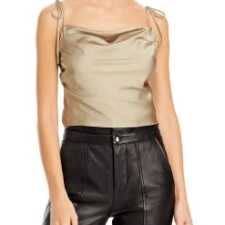 Best reviews of โจ Fore ๐ฉ Womens Satin Tie Strap Cami ๐