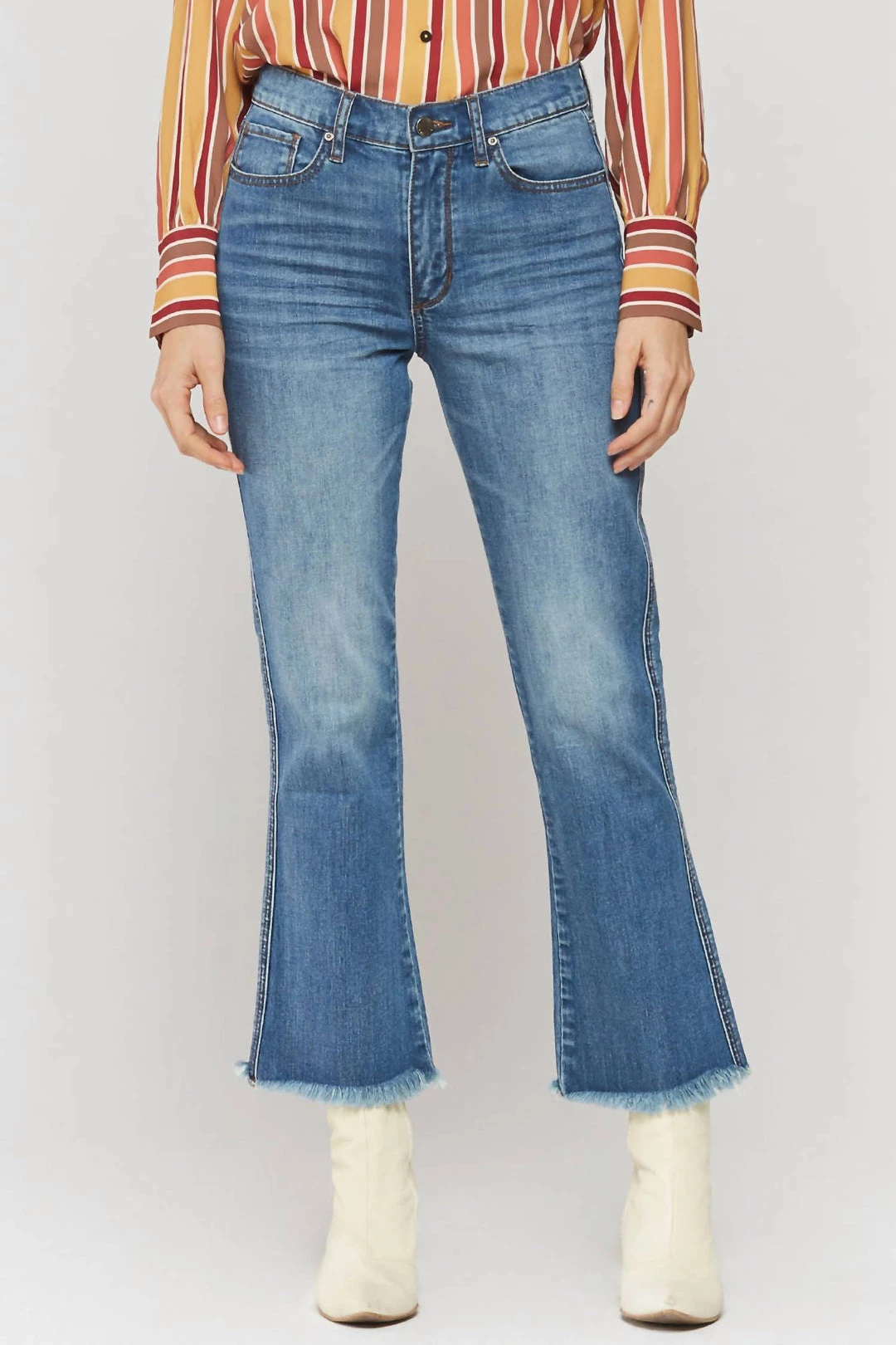 Best Pirce 🔥 Velvet Heart 👩 women Doria Place Mid-Rise Cropped Flare in Placer ✔️ 1 Best Pirce 🔥 Velvet Heart 👩 women Doria Place Mid-Rise Cropped Flare in Placer ✔️