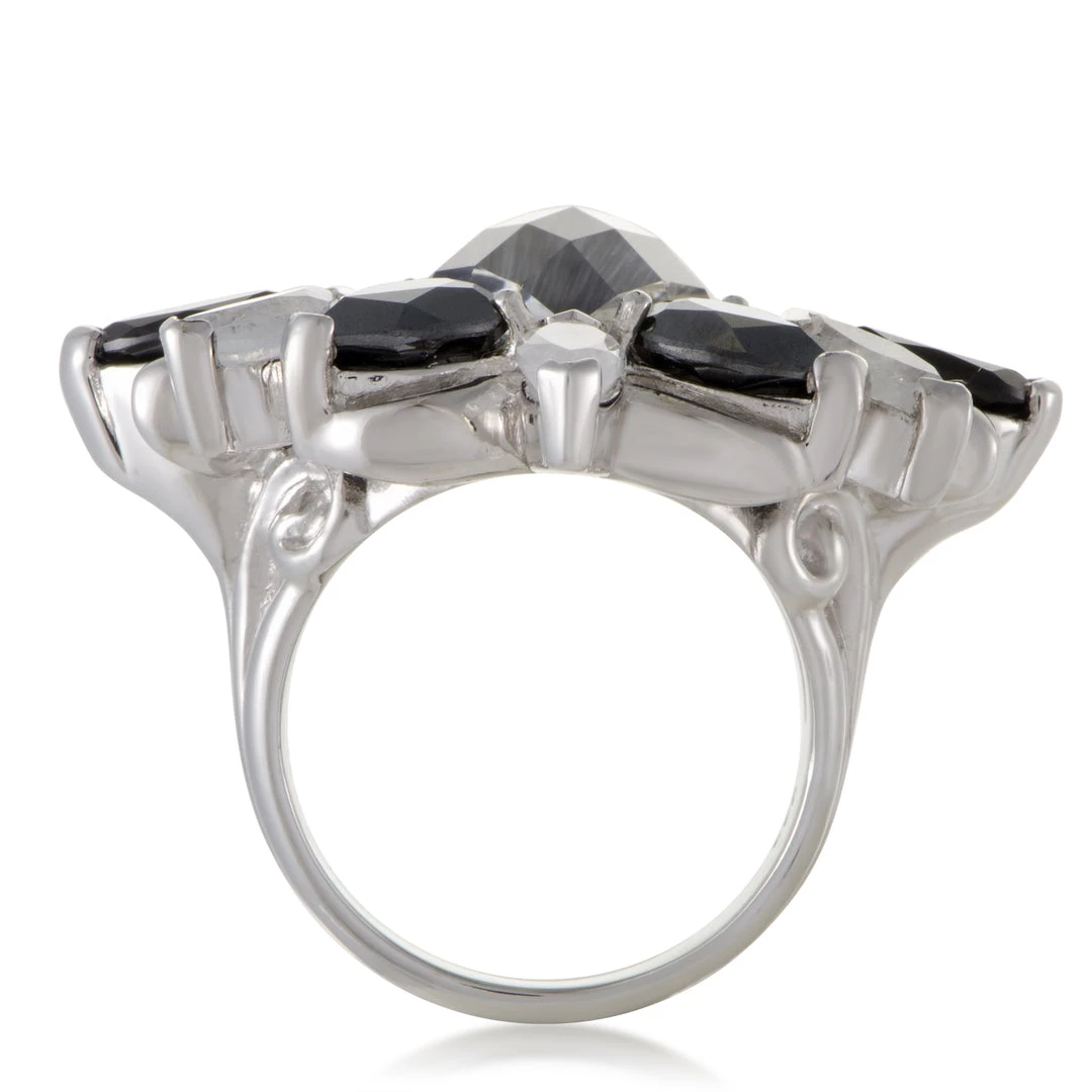 Buy ๐ฅฐ Stephen Webster Pop Superstud ๐ฉ Womens Silver Spinel Hematite and Cat's Eye Ring ๐ฅฐ 2 Buy ๐ฅฐ Stephen Webster Pop Superstud ๐ฉ Womens Silver Spinel Hematite and Cat's Eye Ring ๐ฅฐ - Image 2