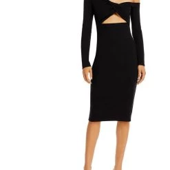 Best Pirce 🌟 Fore 👩 Womens Cut Out Off The Shoulder Midi 👗 Dress 😀 -Deals ILIA Beauty Store 7195e4e6e53343ba8b6a911e79b53178 0b775632 d139 4645 b9e7 eb04705d04d4 1080x