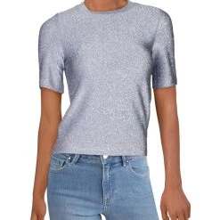 Best deal ๐ Fore ๐ฉ Womens Glitter Crew Neck T-Shirt ๐