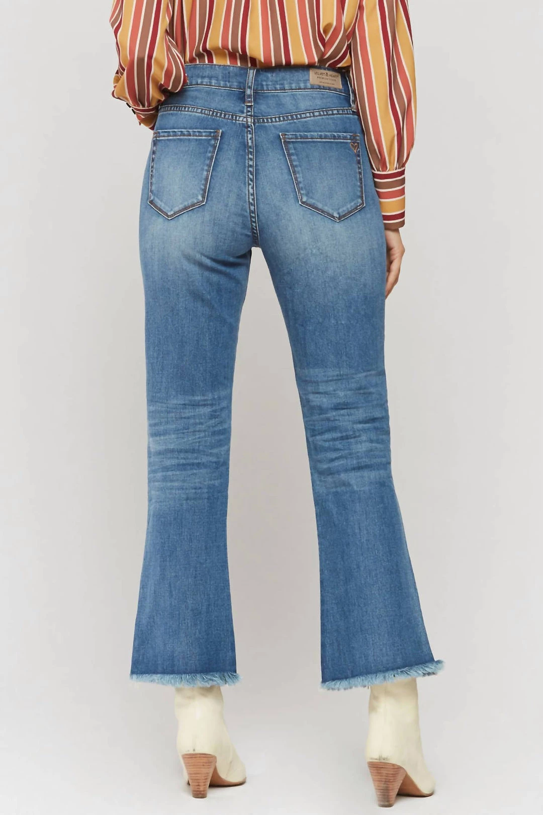 Best Pirce 🔥 Velvet Heart 👩 women Doria Place Mid-Rise Cropped Flare in Placer ✔️ 3 Best Pirce 🔥 Velvet Heart 👩 women Doria Place Mid-Rise Cropped Flare in Placer ✔️ - Image 3