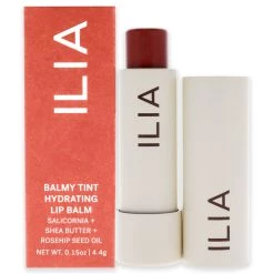 Cheapest ✨ Balmy Tint Hydrating Lip Balm - Runaway by ILIA Beauty for 👩 Women - 0.15 oz Lip Balm 🌟
