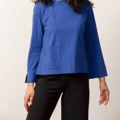 Coupon 🥰 Habitat 👩 women Swing Top in Blue 🌟