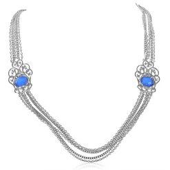 Cheap ๐ women Stephen Webster Les Dents de la Mer Sterling Silver Agate & Quartz Necklace ๐