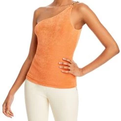 Budget 👍 Fore 👩 Womens Textured Chain Tank Top ❤️