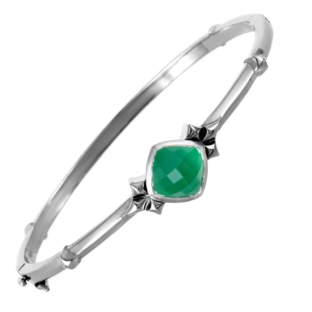 Best deal ๐ women Stephen Webster Superstud Silver Quartz and Chrysoprase Bangle Bracelet ๐ 1 Best deal ๐ women Stephen Webster Superstud Silver Quartz and Chrysoprase Bangle Bracelet ๐