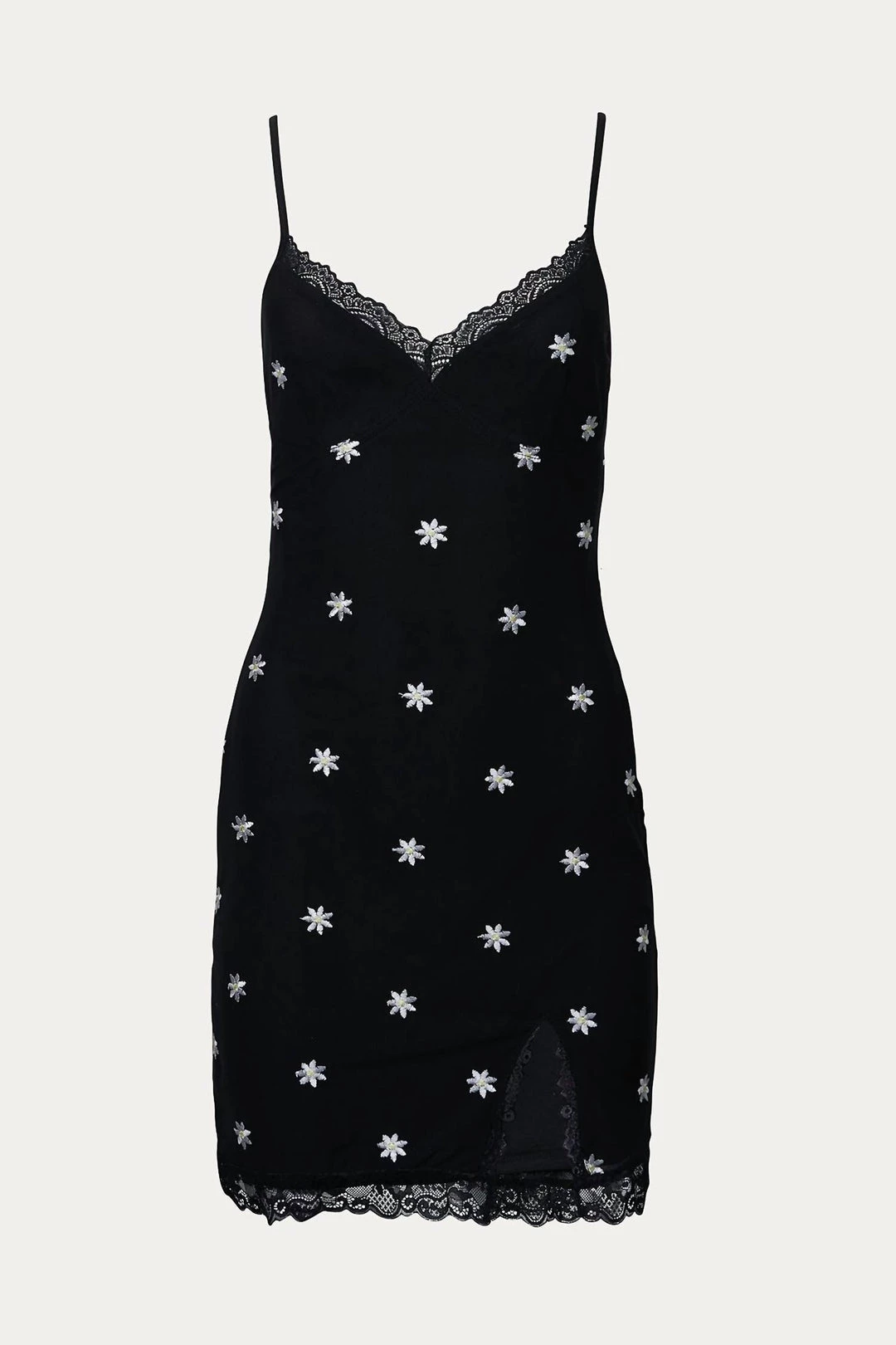 Best Pirce 🥰 Fore 👩 women Floral-Embroidered Stretch-Mesh Mini 👗 Dress in Black 👏 1 Best Pirce 🥰 Fore 👩 women Floral-Embroidered Stretch-Mesh Mini 👗 Dress in Black 👏