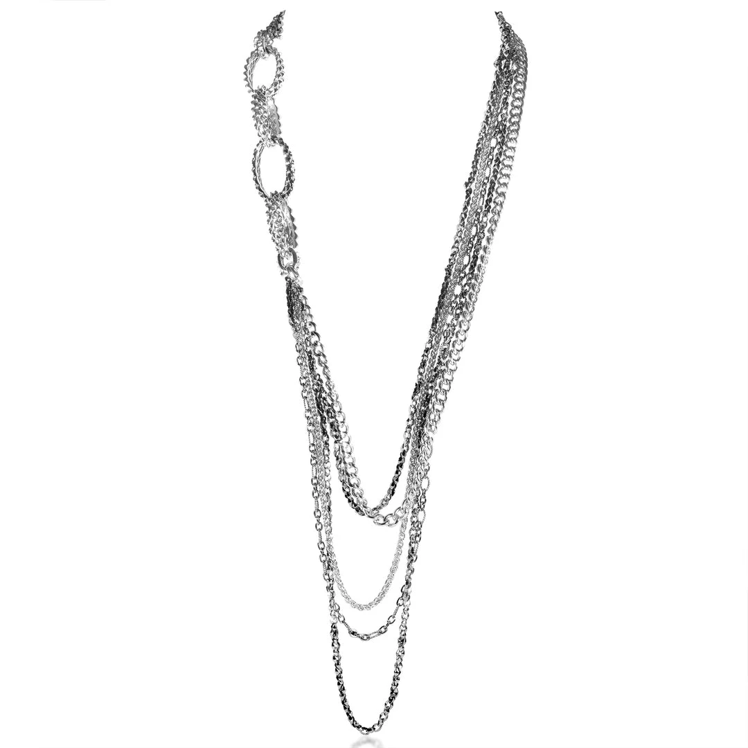 Cheapest ๐ women Stephen Webster Superstud Sterling Silver Multi-Chain Necklace 3012544001 ๐ฅฐ 1 Cheapest ๐ women Stephen Webster Superstud Sterling Silver Multi-Chain Necklace 3012544001 ๐ฅฐ