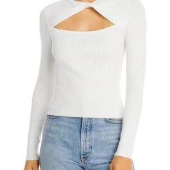 Best reviews of 🌟 Fore 👩 Womens Twist Front Crewneck Pullover Sweater 💯