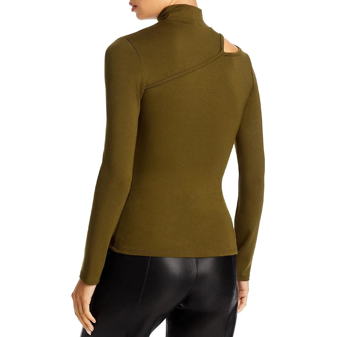 Buy ๐ Fore ๐ฉ Womens Cut Out Embellished Turtleneck Top ๐ฅฐ 2 Buy ๐ Fore ๐ฉ Womens Cut Out Embellished Turtleneck Top ๐ฅฐ - Image 2