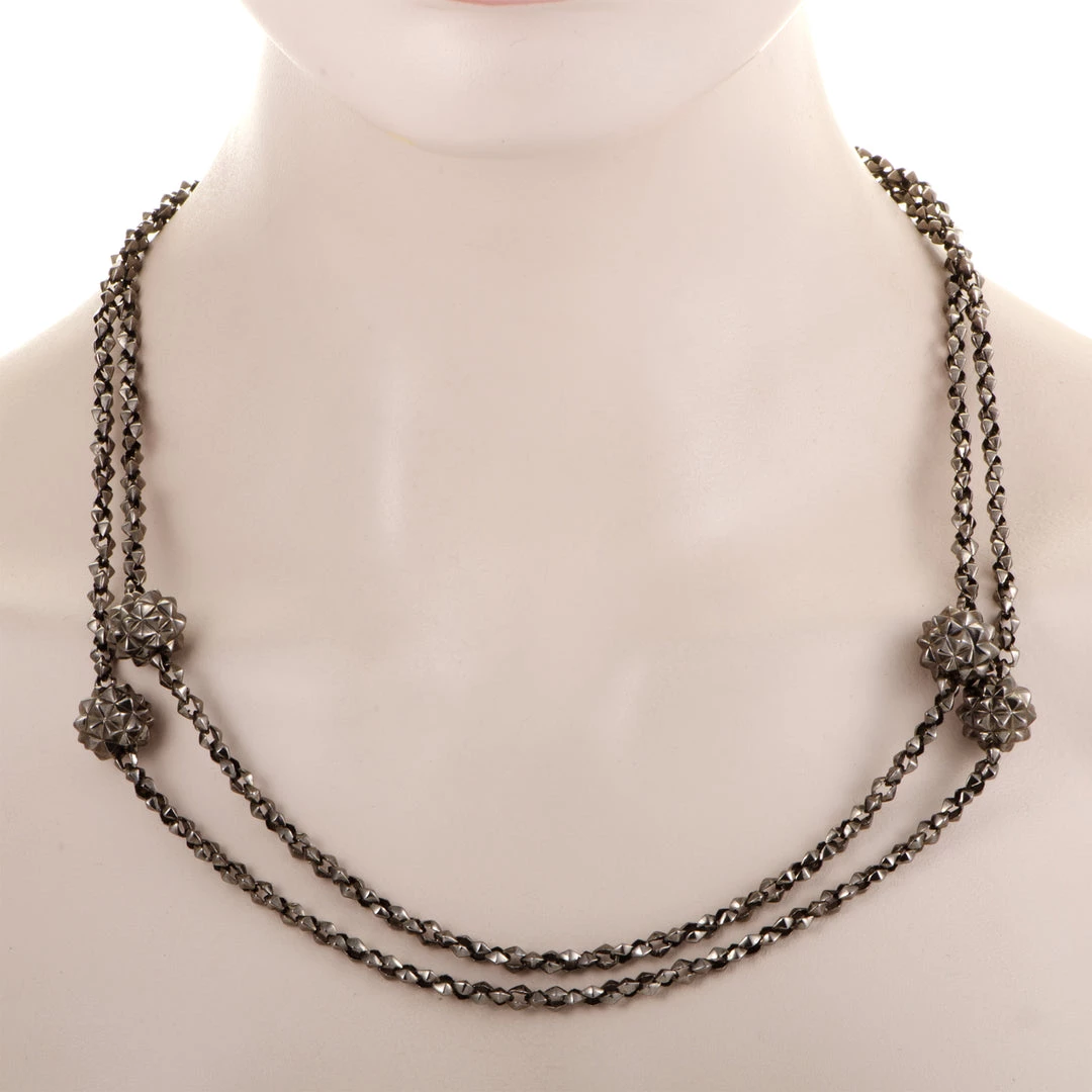 Deals ๐ Stephen Webster Superstud ๐ฉ Womens Blackened Silver Long Sautoir Necklace ๐คฉ 2 Deals ๐ Stephen Webster Superstud ๐ฉ Womens Blackened Silver Long Sautoir Necklace ๐คฉ - Image 2
