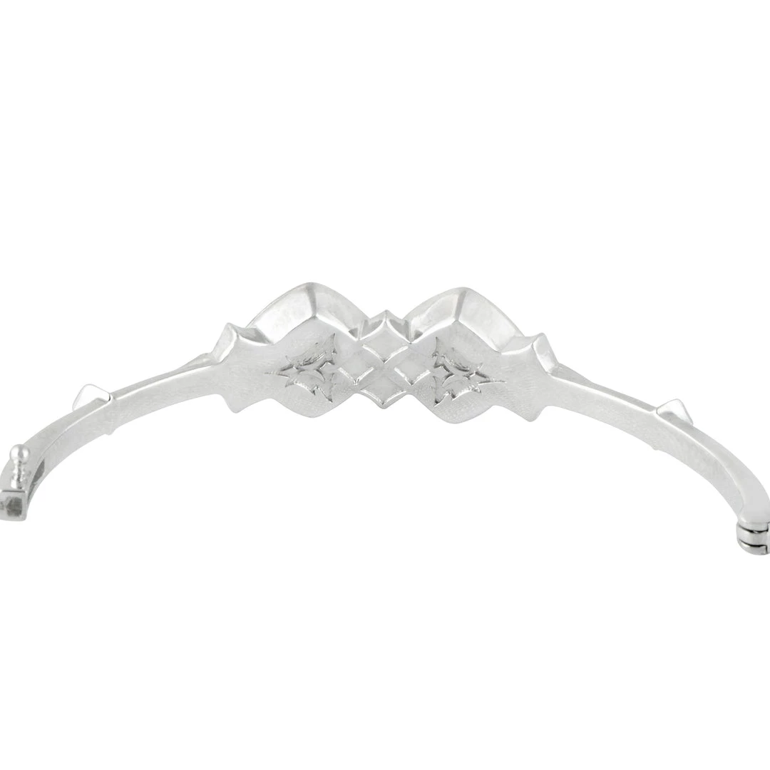 Deals ๐ women Stephen Webster Silver Chrysoprase and Quartz Bangle Bracelet โญ 4 Deals ๐ women Stephen Webster Silver Chrysoprase and Quartz Bangle Bracelet โญ - Image 4