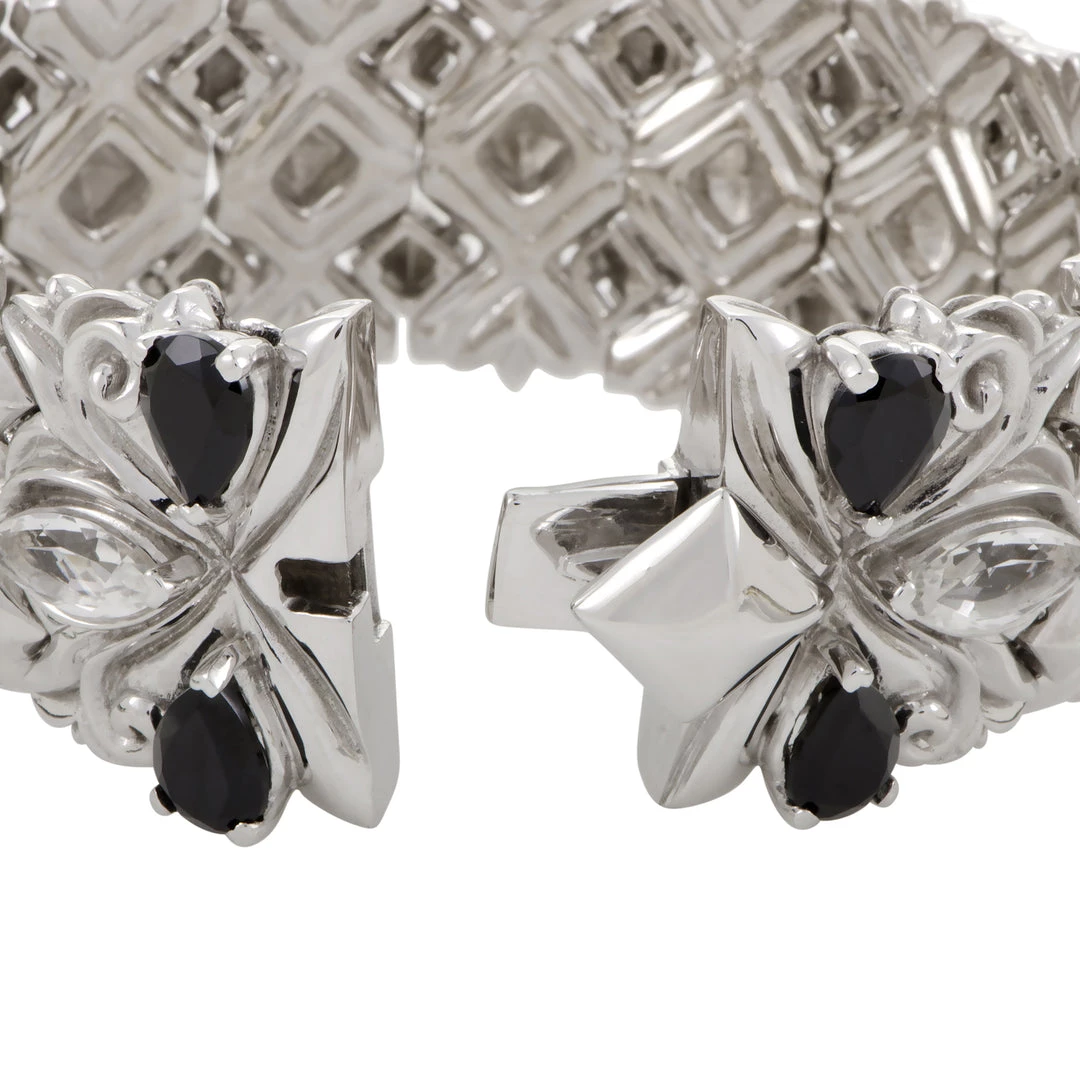 Coupon ๐ Stephen Webster Superstud ๐ฉ Womens Silver Black Spinel and Quartz Bracelet ๐งจ 4 Coupon ๐ Stephen Webster Superstud ๐ฉ Womens Silver Black Spinel and Quartz Bracelet ๐งจ - Image 4