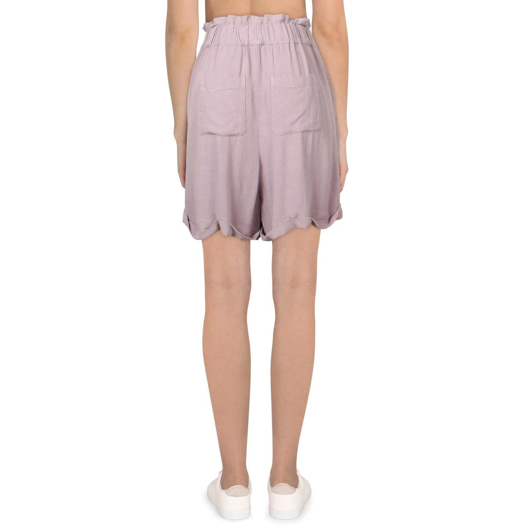 Best Pirce 🔥 Velvet Heart Ariel 👩 Womens Cuffed Belted Casual Shorts 😍 2 Best Pirce 🔥 Velvet Heart Ariel 👩 Womens Cuffed Belted Casual Shorts 😍 - Image 2