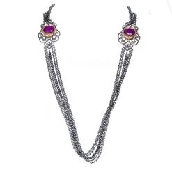 Cheap ๐งจ women Stephen Webster Les Dents de la Mer Sterling Silver Gemstone Necklace ๐