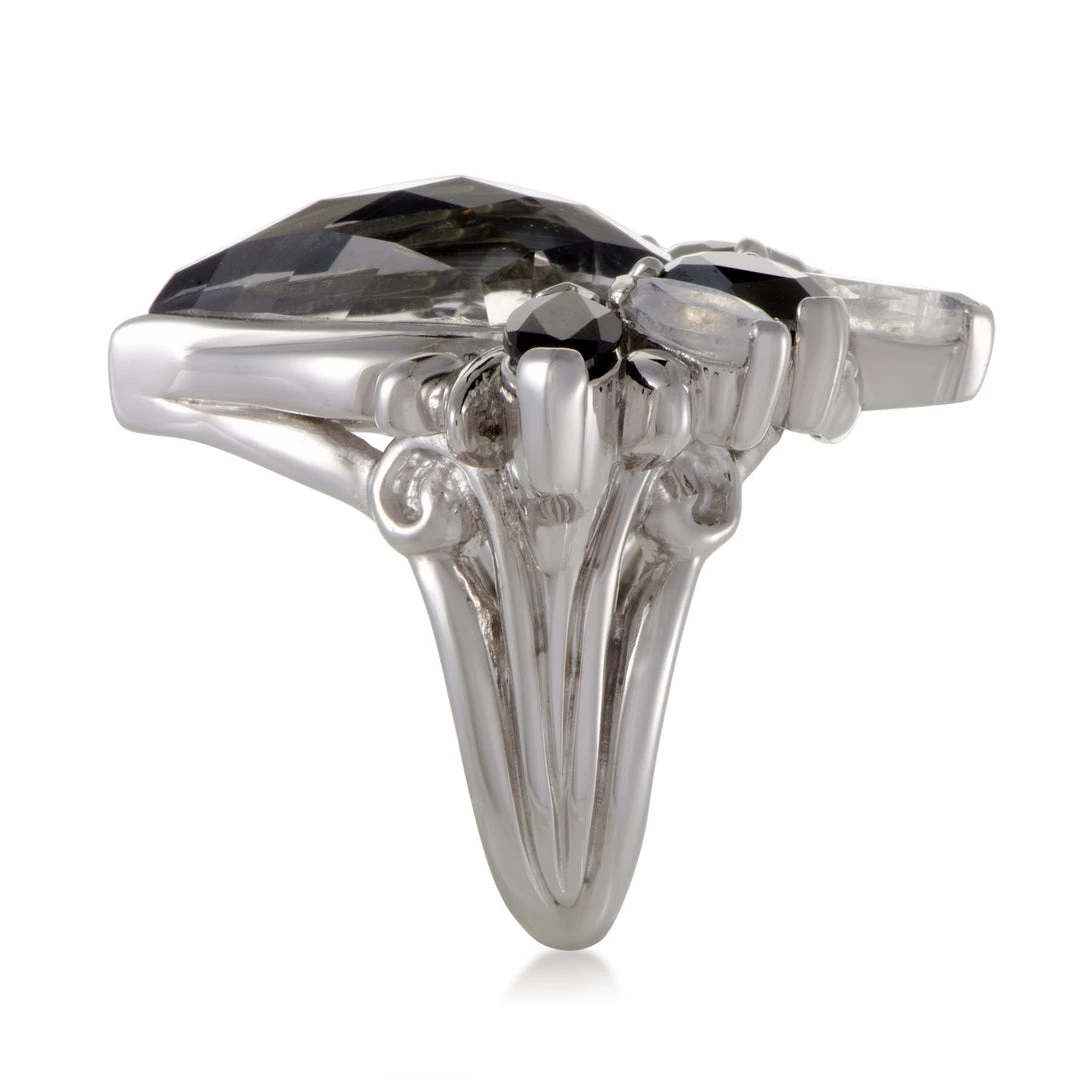 Buy ๐ฅฐ Stephen Webster Pop Superstud ๐ฉ Womens Silver Spinel Hematite and Cat's Eye Ring ๐ฅฐ 3 Buy ๐ฅฐ Stephen Webster Pop Superstud ๐ฉ Womens Silver Spinel Hematite and Cat's Eye Ring ๐ฅฐ - Image 3